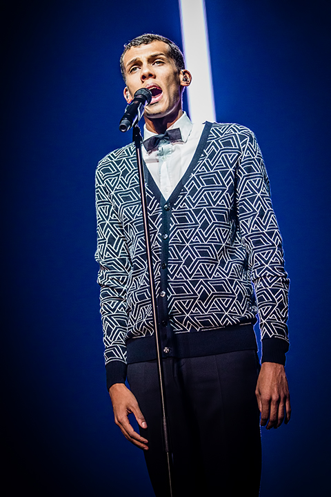 Stromae @ Paleis 12, picture 4, photographed by Elke Briers - FrontView Magazine