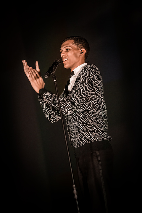 Stromae @ Paleis 12, picture 7, photographed by Elke Briers - FrontView Magazine