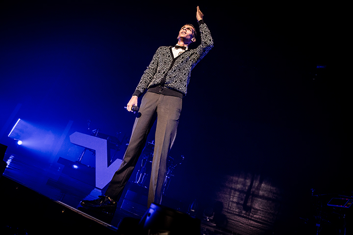 Stromae @ Paleis 12, picture 17, photographed by Elke Briers - FrontView Magazine