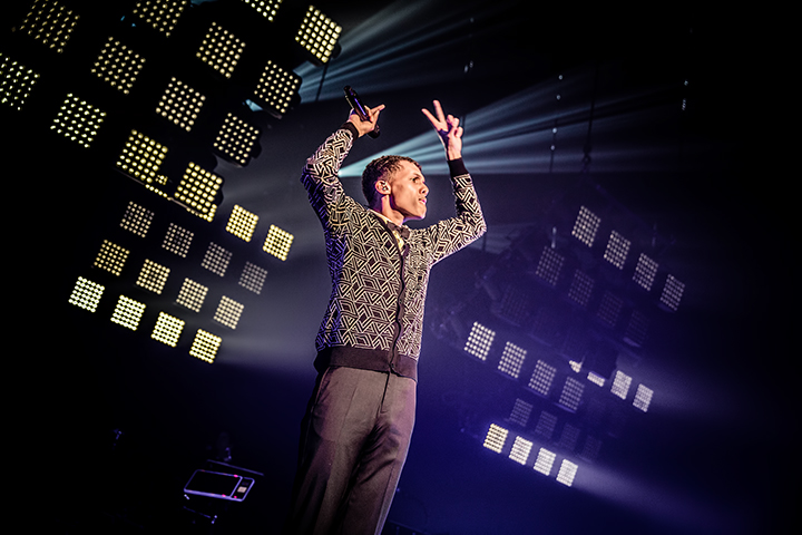 Stromae @ Paleis 12, picture 20, photographed by Elke Briers - FrontView Magazine