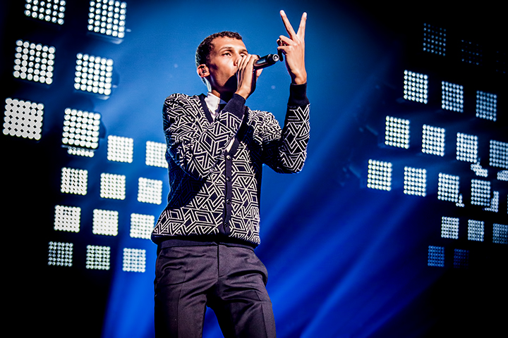 Stromae @ Paleis 12, picture 22, photographed by Elke Briers - FrontView Magazine