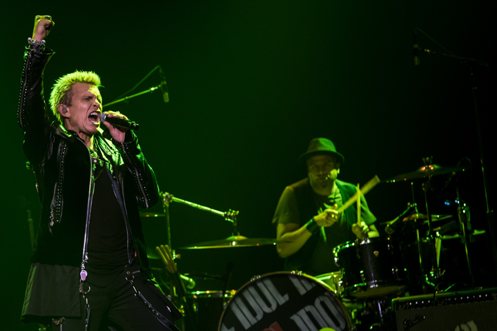 Billy Idol @ Koninklijk Circus, picture 1, photographed by Dorien Goetschalckx - FrontView Magazine