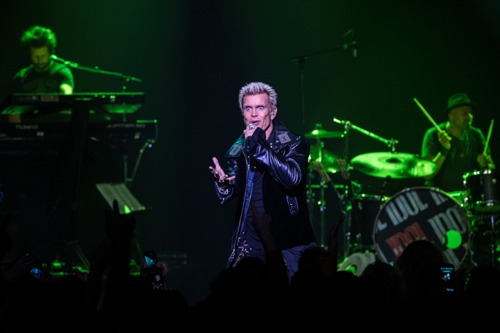 Billy Idol @ Koninklijk Circus, picture 4, photographed by Dorien Goetschalckx - FrontView Magazine