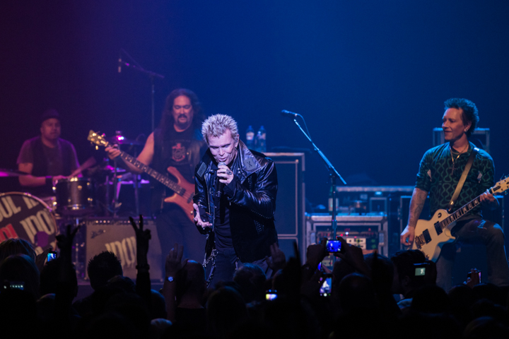 Billy Idol @ Koninklijk Circus, picture 7, photographed by Dorien Goetschalckx - FrontView Magazine