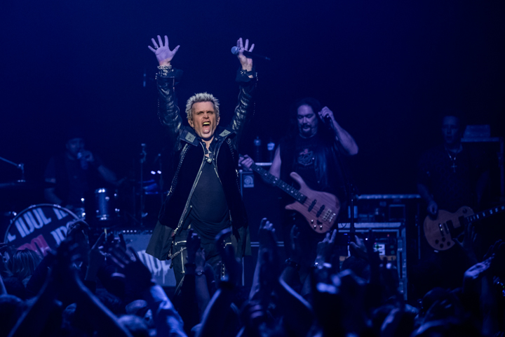 Billy Idol @ Koninklijk Circus, picture 12, photographed by Dorien Goetschalckx - FrontView Magazine