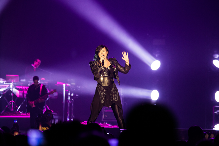 Demi Lovato @ Sportpaleis, picture 4, photographed by Dorien Goetschalckx - FrontView Magazine