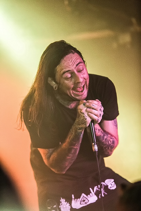 Thy Art Is Murder @ Trix, picture 14, photographed by Edwin Houdevelt - FrontView Magazine
