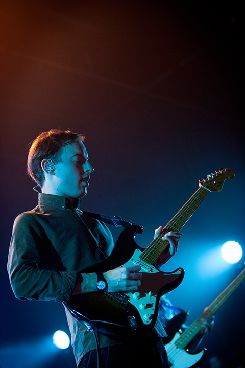 Bombay Bicycle Club @ Trix, picture 12, photographed by Kristof Hayen - FrontView Magazine