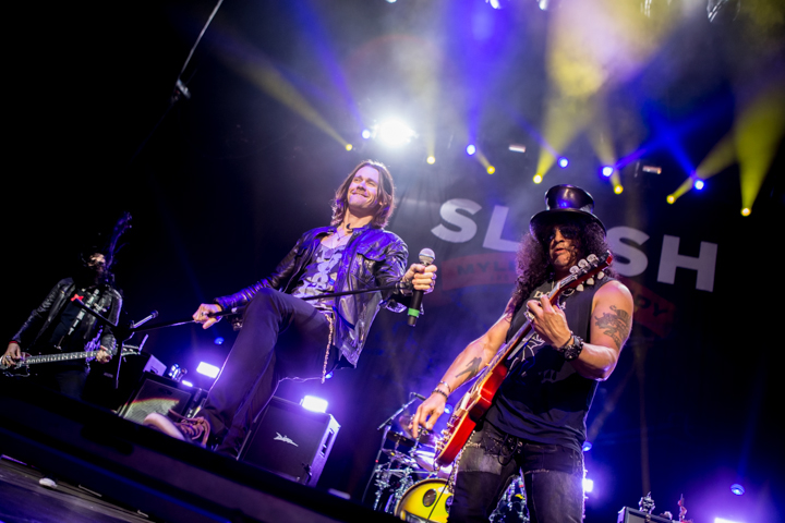 Slash featuring Myles Kennedy and The Conspirators @ Vorst Nationaal, foto 3, foto's door Dorien Goetschalckx - FrontView Magazine