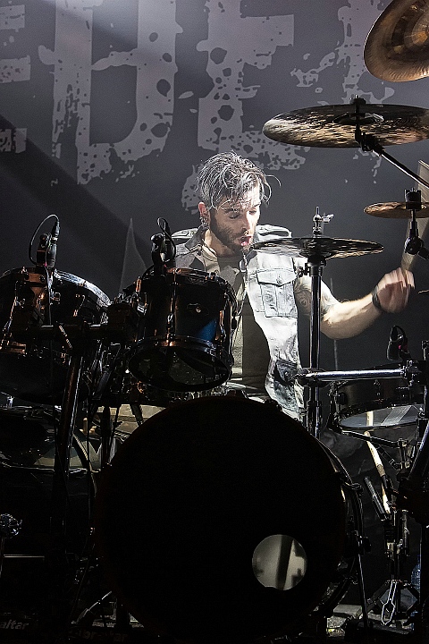 The Defiled @ De Kreun, picture 31, photographed by Edwin Houdevelt - FrontView Magazine