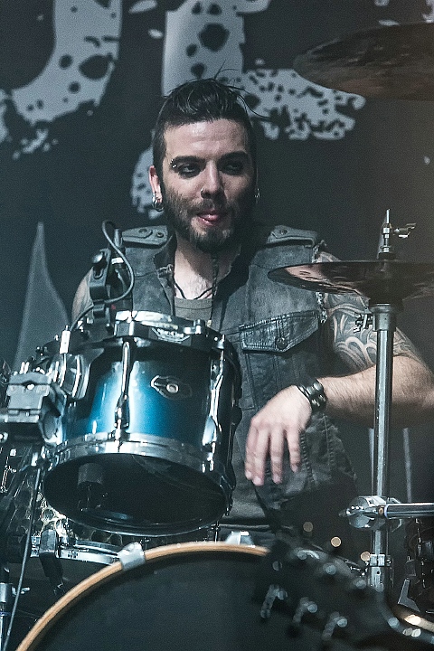 The Defiled @ De Kreun, picture 32, photographed by Edwin Houdevelt - FrontView Magazine