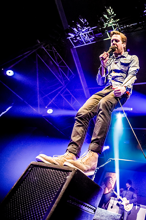 Music for Life 2014: Kaiser Chiefs @ The Flame, foto 3, foto's door Elke Briers - FrontView Magazine