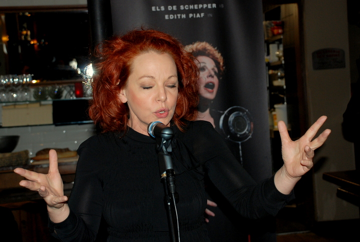 Persvoorstellng Piaf de musical @ Brasserie Den Artist, picture 8, photographed by Peter Minnebo - FrontView Magazine