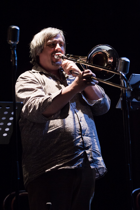 Kommil Foo - soundcheck @ Capitole te Gent, foto 14, foto's door Guy Danneels - FrontView Magazine