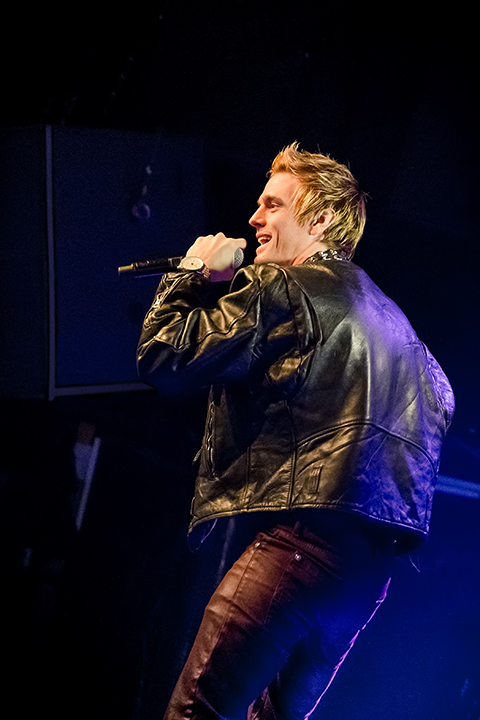 Aaron Carter @ Melkweg, foto 2, foto's door Elke Briers - FrontView Magazine