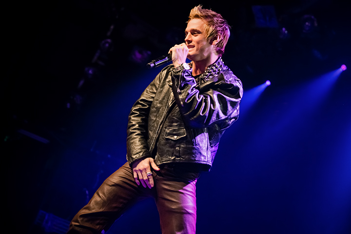 Aaron Carter @ Melkweg, foto 3, foto's door Elke Briers - FrontView Magazine