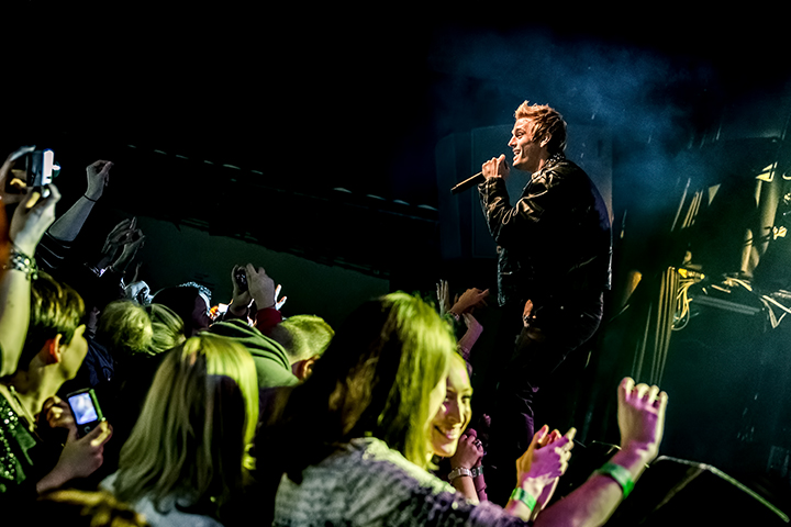 Aaron Carter @ Melkweg, foto 5, foto's door Elke Briers - FrontView Magazine