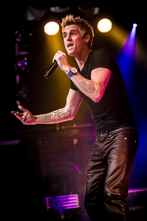 Aaron Carter @ Melkweg, foto 8, foto's door Elke Briers - FrontView Magazine