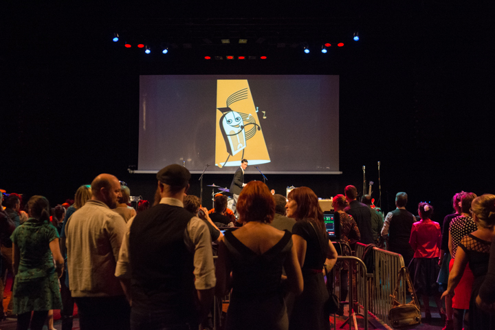 Radio Modern - Howlin’ Lou and His Whip Lovers @ De Warande, picture 6, photographed by Erwin Evrard - FrontView Magazine
