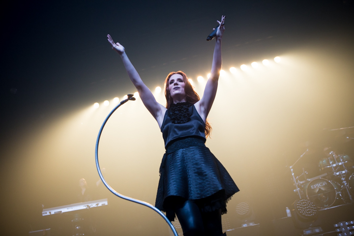 Epica @ Ancienne Belgique, foto 1, foto's door Dorien Goetschalckx - FrontView Magazine