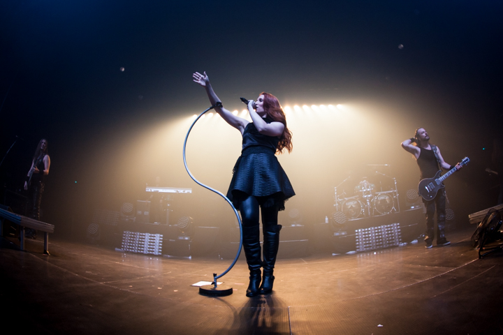 Epica @ Ancienne Belgique, foto 6, foto's door Dorien Goetschalckx - FrontView Magazine