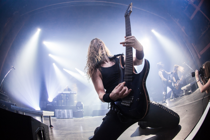Epica @ Ancienne Belgique, foto 7, foto's door Dorien Goetschalckx - FrontView Magazine
