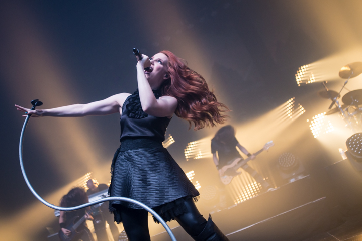 Epica @ Ancienne Belgique, foto 12, foto's door Dorien Goetschalckx - FrontView Magazine