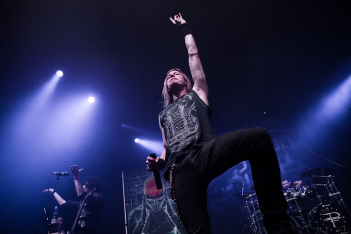 DragonForce @ Ancienne Belgique, picture 2, photographed by Dorien Goetschalckx - FrontView Magazine