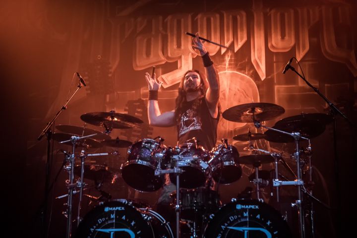 DragonForce @ Ancienne Belgique, picture 11, photographed by Dorien Goetschalckx - FrontView Magazine