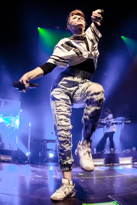 Kiesza @ Ancienne Belgique, picture 2, photographed by Dorien Goetschalckx - FrontView Magazine