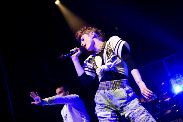 Kiesza @ Ancienne Belgique, picture 3, photographed by Dorien Goetschalckx - FrontView Magazine