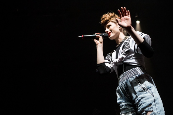 Kiesza @ Ancienne Belgique, picture 5, photographed by Dorien Goetschalckx - FrontView Magazine