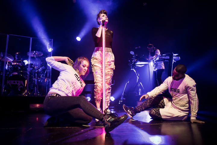 Kiesza @ Ancienne Belgique, picture 13, photographed by Dorien Goetschalckx - FrontView Magazine