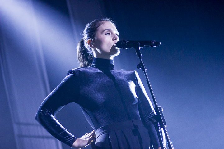 Jessie Ware @ Ancienne Belgique, foto 1, foto's door Geert Pieters - FrontView Magazine