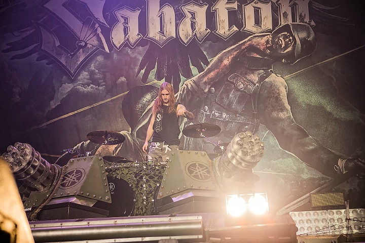 Sabaton @ Lotto Arena, picture 1, photographed by Edwin Houdevelt - FrontView Magazine