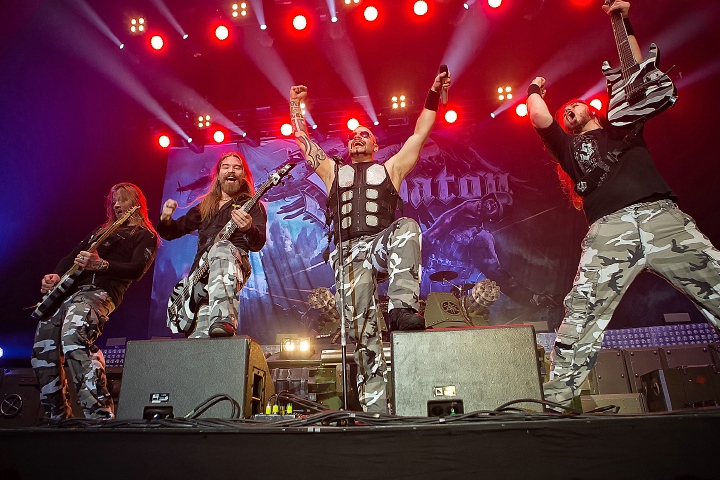 Sabaton @ Lotto Arena, picture 2, photographed by Edwin Houdevelt - FrontView Magazine
