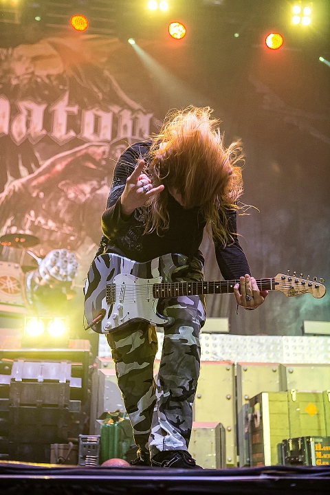 Sabaton @ Lotto Arena, picture 4, photographed by Edwin Houdevelt - FrontView Magazine