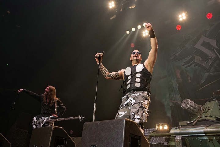 Sabaton @ Lotto Arena, picture 20, photographed by Edwin Houdevelt - FrontView Magazine