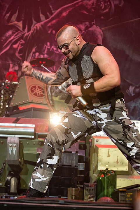 Sabaton @ Lotto Arena, picture 26, photographed by Edwin Houdevelt - FrontView Magazine
