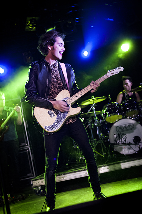 Jett Rebel @ Muziekodroom, picture 4, photographed by Kristof Hayen - FrontView Magazine