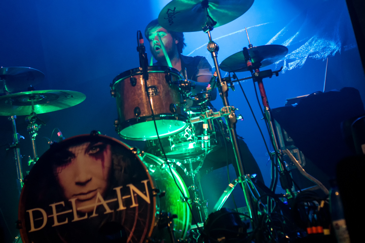 Delain @ Melkweg, foto 5, foto's door Dorien Goetschalckx - FrontView Magazine