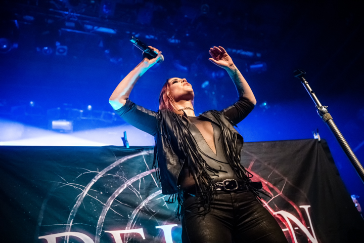 Delain @ Melkweg, foto 8, foto's door Dorien Goetschalckx - FrontView Magazine