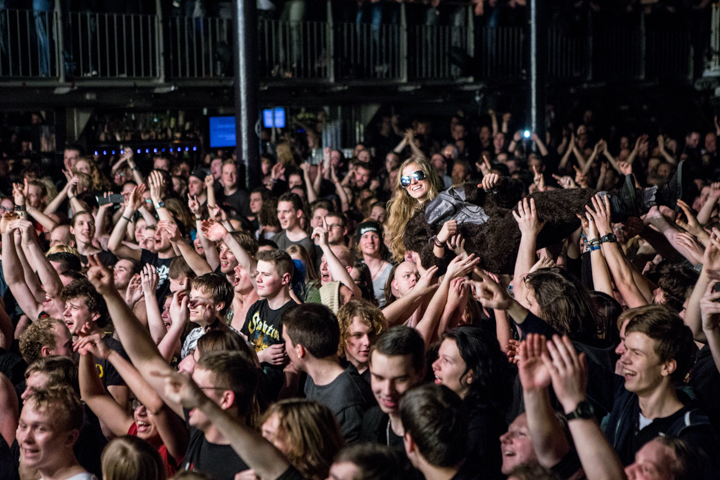 Sabaton @ Melkweg, foto 23, foto's door Dorien Goetschalckx - FrontView Magazine