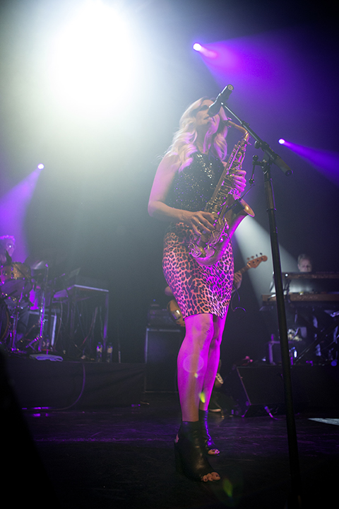 Candy Dulfer @ Het Depot, picture 9, photographed by Kristof Hayen - FrontView Magazine
