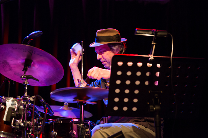 Joe Fonda Quartet @ De Casino St.-Niklaas, picture 5, photographed by Guy Danneels - FrontView Magazine