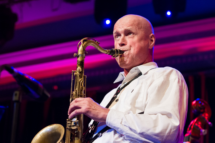 Joe Fonda Quartet @ De Casino St.-Niklaas, picture 7, photographed by Guy Danneels - FrontView Magazine