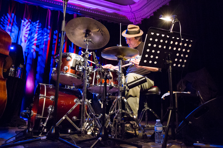 Joe Fonda Quartet @ De Casino St.-Niklaas, picture 14, photographed by Guy Danneels - FrontView Magazine