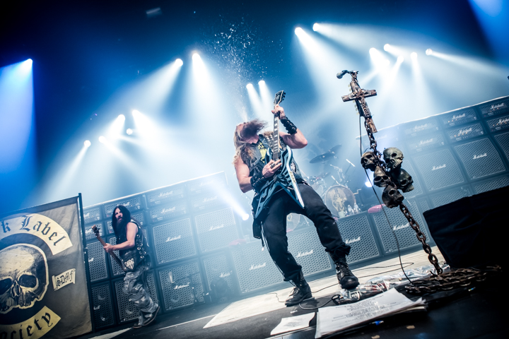 Black Label Society @ Ancienne Belgique, picture 1, photographed by Dorien Goetschalckx - FrontView Magazine