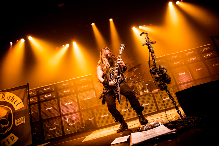 Black Label Society @ Ancienne Belgique, picture 4, photographed by Dorien Goetschalckx - FrontView Magazine