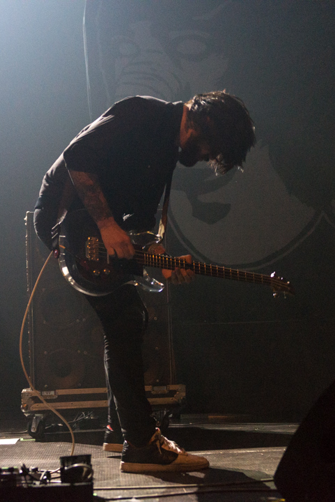 Death from above 1979 @ Ancienne Belgique Brussel, picture 2, photographed by Johan Van Buggenhout - FrontView Magazine